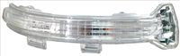 TYC 33702423 - Lado de montaje: Espejo retrovisor derecho<br>Color: blanco<br>Tipo de lámpara: LED<br>Tipo de registro: Verificación ECE<br>