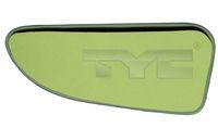 TYC 32400351 - Lado de montaje: izquierda<br>Retrovisor exterior/interiror: convexo<br>Retrovisor exterior/interiror: calefactable<br>Sección: parte superior<br>Versión: Fits only OE mirror<br>