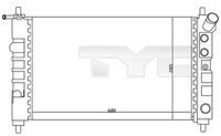 NRF 58154 - Radiador, refrigeración del motor