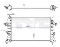 NRF 58355A - Radiador, refrigeración del motor - Economy Class