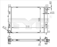 NRF 58443A - Radiador, refrigeración del motor - Economy Class