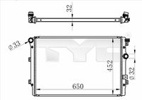 NRF 59352A - Radiador, refrigeración del motor - Economy Class