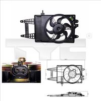 RECOFICIAL SEF740181 - Motor eléctrico, ventilador del radiador