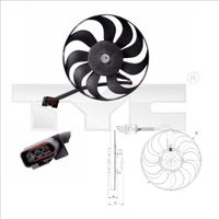 SWAG 30932630 - Ventilador, refrigeración del motor