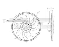 SWAG 30946565 - Ventilador, refrigeración del motor