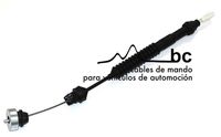 BECA CABLES 110017 - Cable de accionamiento, accionamiento del embrague