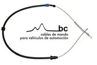 BECA CABLES 401002 - Lado de montaje: posterior<br>Lado de montaje: Atrás derecha<br>Longitud [mm]: 1078<br>