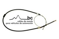 BECA CABLES 403023 - Cable de accionamiento, freno de estacionamiento