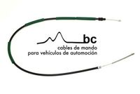 BECA CABLES 502002 - Lado de montaje: posterior<br>Lado de montaje: Atrás derecha<br>Longitud 1/Longitud 2 [mm]: 1386/1100<br>