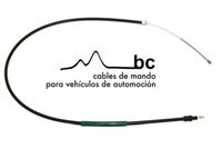 BECA CABLES 502004 - Lado de montaje: posterior<br>Lado de montaje: Atrás izquierda<br>Longitud 1/Longitud 2 [mm]: 1426/1140<br>