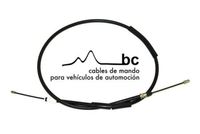 BECA CABLES 502006 - Lado de montaje: posterior<br>Lado de montaje: Atrás izquierda<br>Longitud 1/Longitud 2 [mm]: 1417/1172<br>