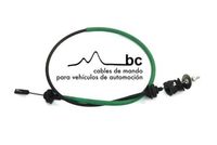 BECA CABLES 502016 - Cable de accionamiento, accionamiento del embrague