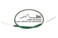 BECA CABLES 504003 - año construcción hasta: 03/2002<br>Lado de montaje: Atrás izquierda<br>Tipo de freno: Tambor<br>Longitud [mm]: 1690<br>