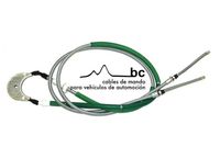 BECA CABLES 301004 - Cable de accionamiento, freno de estacionamiento