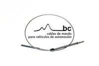 BECA CABLES 401001 - Lado de montaje: Atrás derecha<br>Tipo de freno: Tambor<br>Longitud [mm]: 1078<br>Artículo complementario/Información complementaria: con accesorios<br>