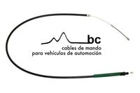 BECA CABLES 502003 - Lado de montaje: Atrás izquierda<br>Longitud 1/Longitud 2 [mm]: 1255/1066<br>