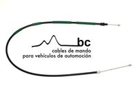 BECA CABLES 502005 - Lado de montaje: posterior<br>Lado de montaje: Atrás izquierda<br>Longitud 1/Longitud 2 [mm]: 1372/1086<br>