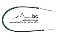 BECA CABLES 612006 - Lado de montaje: posterior<br>Lado de montaje: Atrás derecha<br>Longitud 1/Longitud 2 [mm]: 1355/1082<br>