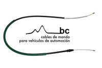 BECA CABLES 619002 - Cable de accionamiento, freno de estacionamiento