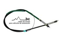 BECA CABLES 703001 - Lado de montaje: posterior<br>Long. 4 [mm]: 815<br>Peso [kg]: 0,74<br>Longitud 1 [mm]: 2300<br>Long. 3 [mm]: 815<br>