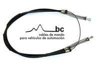 BECA CABLES 705001 - Cable de accionamiento, freno de estacionamiento