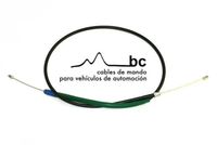 BECA CABLES 104002 - Lado de montaje: Atrás derecha<br>Lado de montaje: Atrás izquierda<br>Longitud 1/Longitud 2 [mm]: 1443/1124<br>