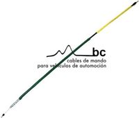 BECA CABLES 105004 - Cable de accionamiento, freno de estacionamiento