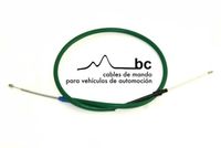 BECA CABLES 107003 - Cable de accionamiento, freno de estacionamiento