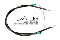 BECA CABLES 113002 - Lado de montaje: posterior<br>Longitud 1/Longitud 2 [mm]: 2566/2x697<br>