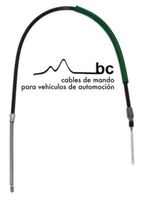 BECA CABLES 114002 - Cable de accionamiento, freno de estacionamiento