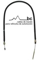 BECA CABLES 114004 - Lado de montaje: Atrás izquierda<br>Tipo de freno: Discos<br>Longitud 1 [mm]: 1255<br>Long. 3 [mm]: 1065<br>Peso [kg]: 0,56<br>