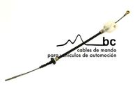 BECA CABLES 201005 - Vehículo con dirección a la izquierda / derecha: para vehic. dirección izquierda<br>año construcción desde: 01/1993<br>Longitud 1 [mm]: 637<br>Long. 3 [mm]: 271<br>Peso [kg]: 0,18<br>