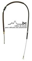 BECA CABLES 203005 - Cable de accionamiento, freno de estacionamiento