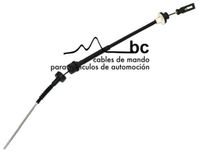 BECA CABLES 203009 - Cable de accionamiento, accionamiento del embrague