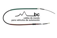 BECA CABLES 203021 - Cable de accionamiento, freno de estacionamiento