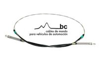 BECA CABLES 204001 - Cable de accionamiento, freno de estacionamiento