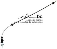 BECA CABLES 205012 - Cable de accionamiento, accionamiento del embrague