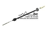 BECA CABLES 205015 - Cable de accionamiento, accionamiento del embrague