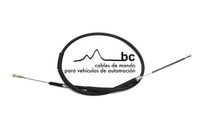 BECA CABLES 206002 - Cable de accionamiento, freno de estacionamiento