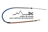 BECA CABLES 206005 - Cable de accionamiento, freno de estacionamiento