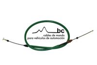 BECA CABLES 206013 - Cable de accionamiento, freno de estacionamiento