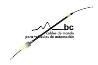 BECA CABLES 301012 - Frenos: para vehículos con servofreno<br>Longitud [mm]: 650<br>