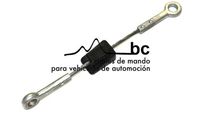 BECA CABLES 301042 - Lado de montaje: delante<br>Longitud [mm]: 155<br>