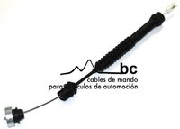 BECA CABLES 504028 - Cable de accionamiento, accionamiento del embrague