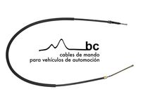 BECA CABLES 604001 - Cable de accionamiento, freno de estacionamiento