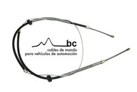 BECA CABLES 605003 - Cable de accionamiento, freno de estacionamiento