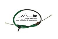 BECA CABLES 1103002 - Cable de accionamiento, freno de estacionamiento