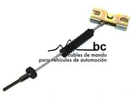 BECA CABLES 1402007 - Lado de montaje: delante<br>Tipo de freno: Tambor<br>Longitud [mm]: 250<br>