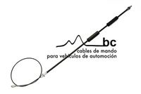 BECA CABLES 2001763 - Lado de montaje: delante<br>Longitud 1/Longitud 2 [mm]: 1510/905<br>