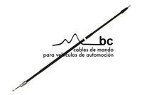 BECA CABLES 2001985 - Lado de montaje: Atrás izquierda<br>Lado de montaje: Atrás derecha<br>Tipo de freno: Discos<br>Longitud 1 [mm]: 817<br>Long. 3 [mm]: 715<br>Peso [kg]: 0,28<br>